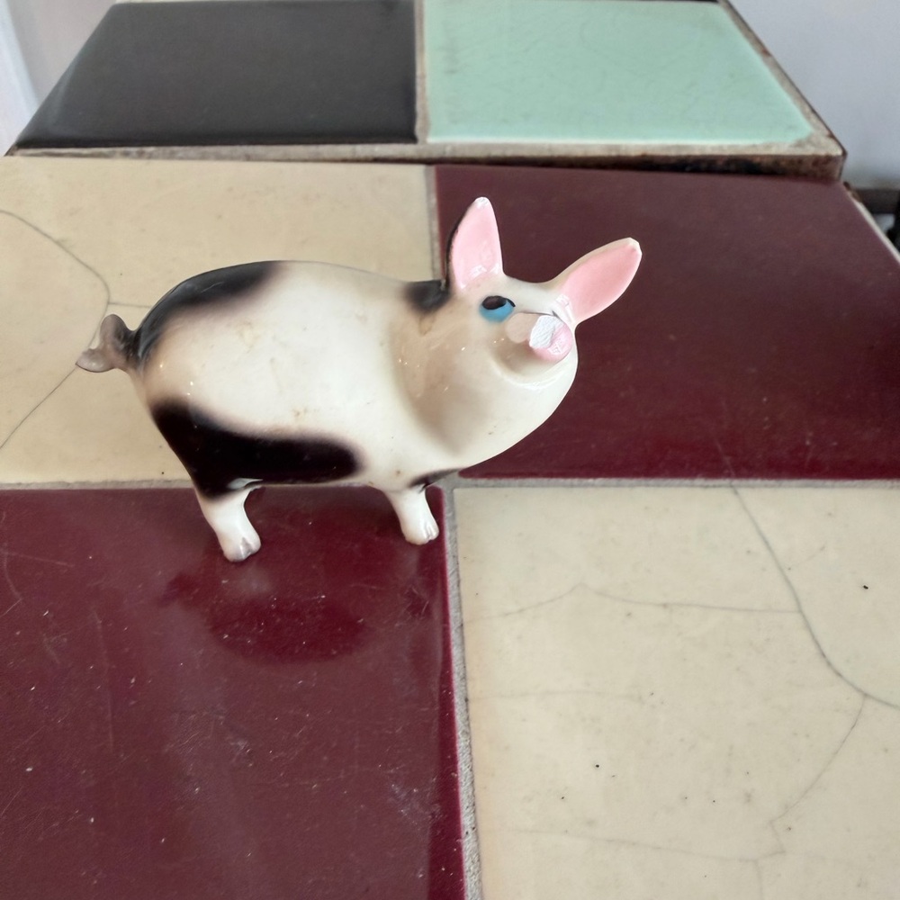 Adorable Pig Figurine